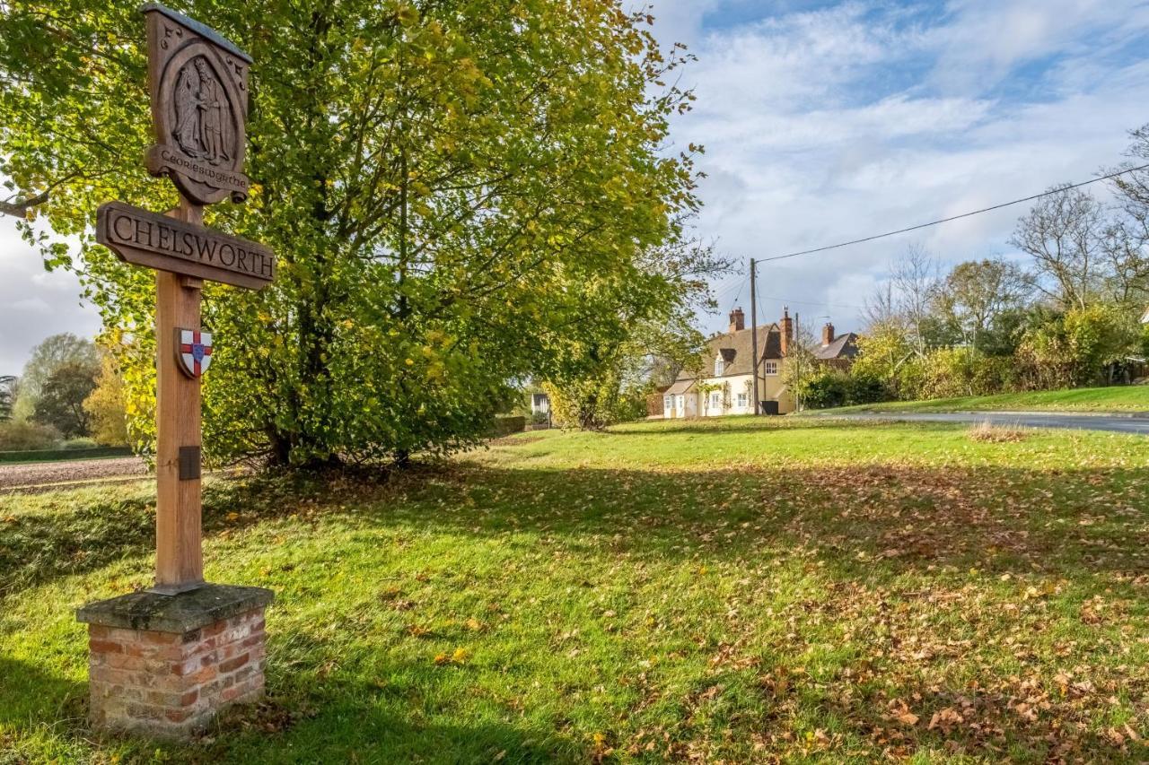 Maltings Lodge Chelsworth Esterno foto